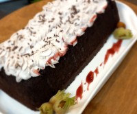 عکس طرز تهیه کیک شکلاتی کافی شاپی