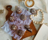 عکس طرز تهیه کوکی کرینکل شکلاتی