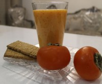 عکس طرز تهیه شیر خرمالو