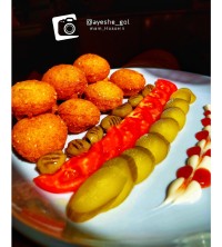 عکس طرز تهیه فلافل بدون وا رفتن 