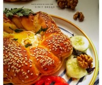 عکس طرز تهیه نان ترکیه ای( simit)