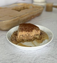 عکس طرز تهیه کیک سه شیر قهوه