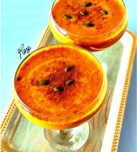 عکس طرز تهیه اسموتی پای کدو حلوایی