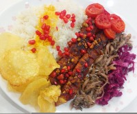 عکس طرز تهیه کباب تابه مرغ ترش