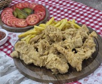 عکس طرز تهیه مرغ سوخاری