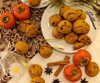 عکس طرز تهیه کوکی خرمالو 