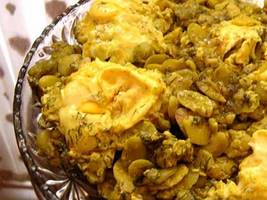 خوراک شوید باقالی(خشکاویج)
