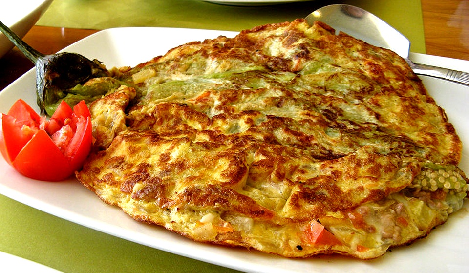 املت بادمجان و گوجه فرنگی