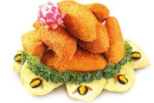 بال مرغ سوخاری چینی
