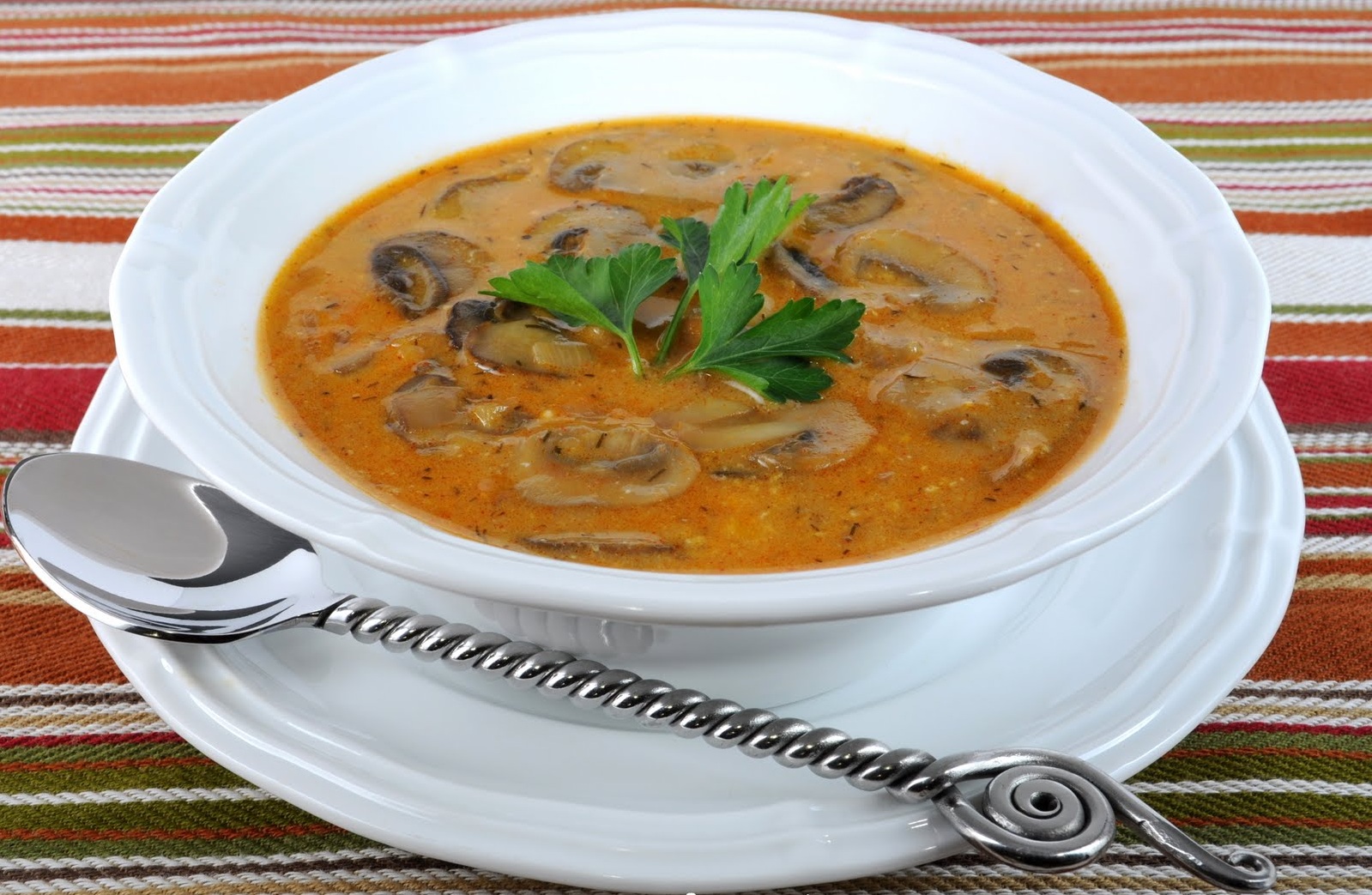 سوپ قارچ مجارستانی