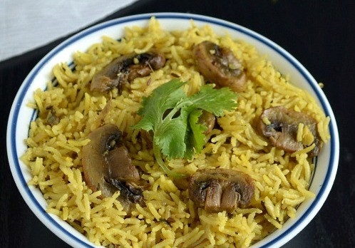 قارچ پلو (هندی)
