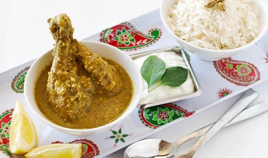 خورش مرغ و کاری(هندی)