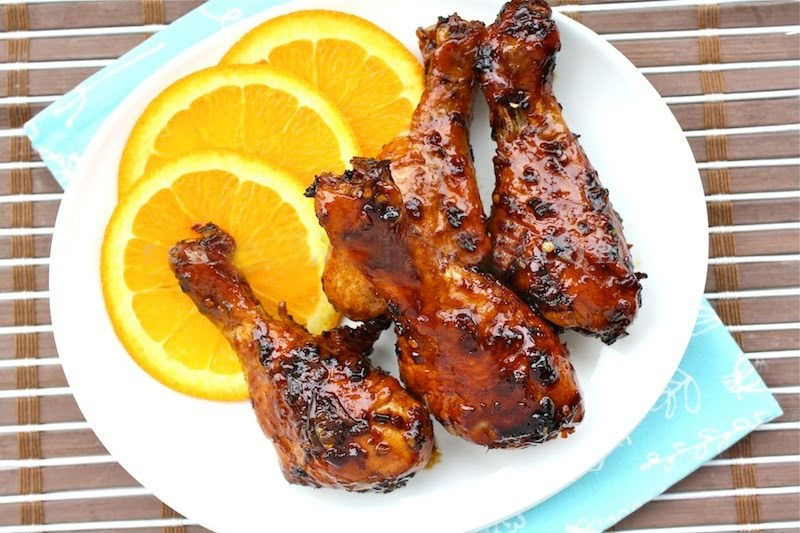 خوراک مرغ پرتقالی