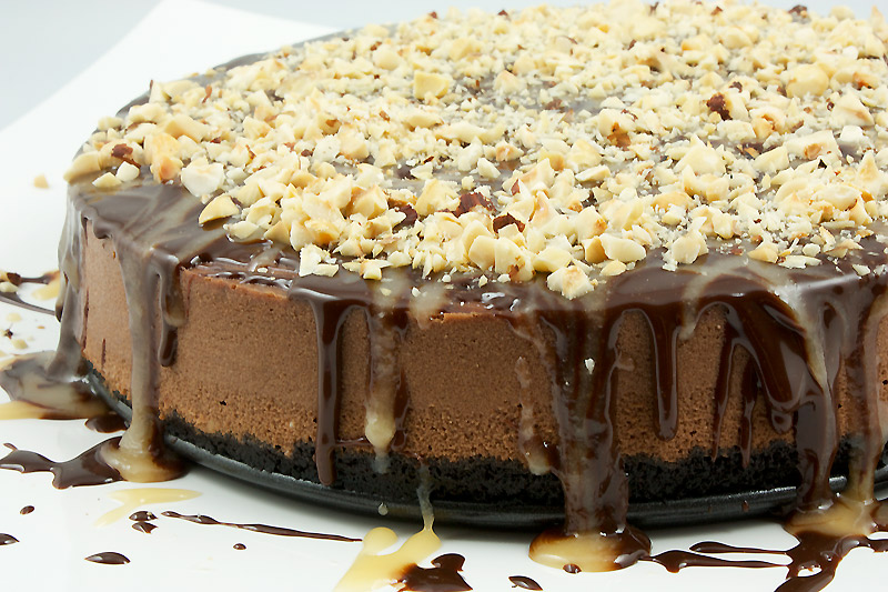 چیز کیک شکلاتی