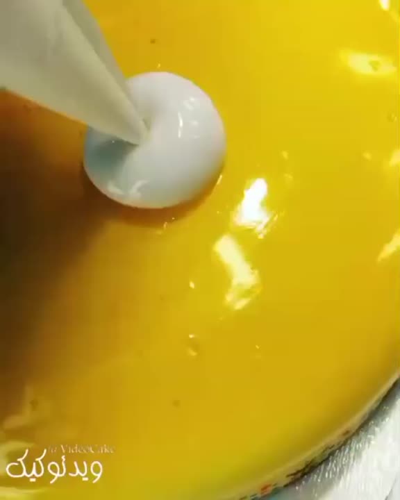 تزئین زیبای کیک