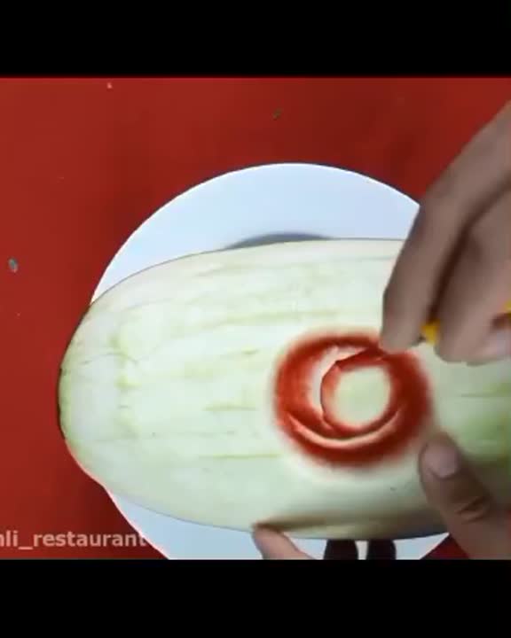 میوه آرایی  تزئین هندوانه