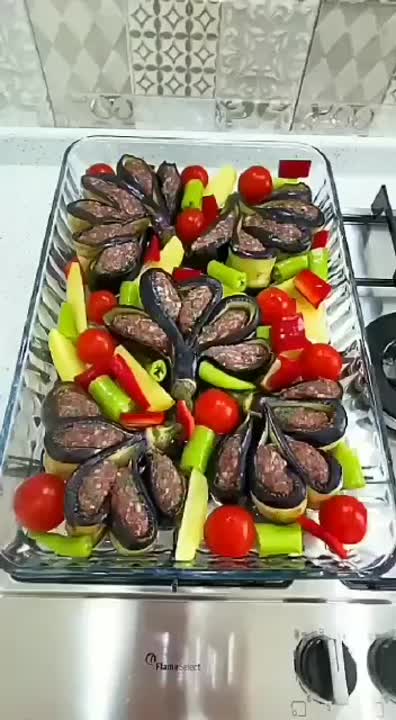 بادمجان و گوشت