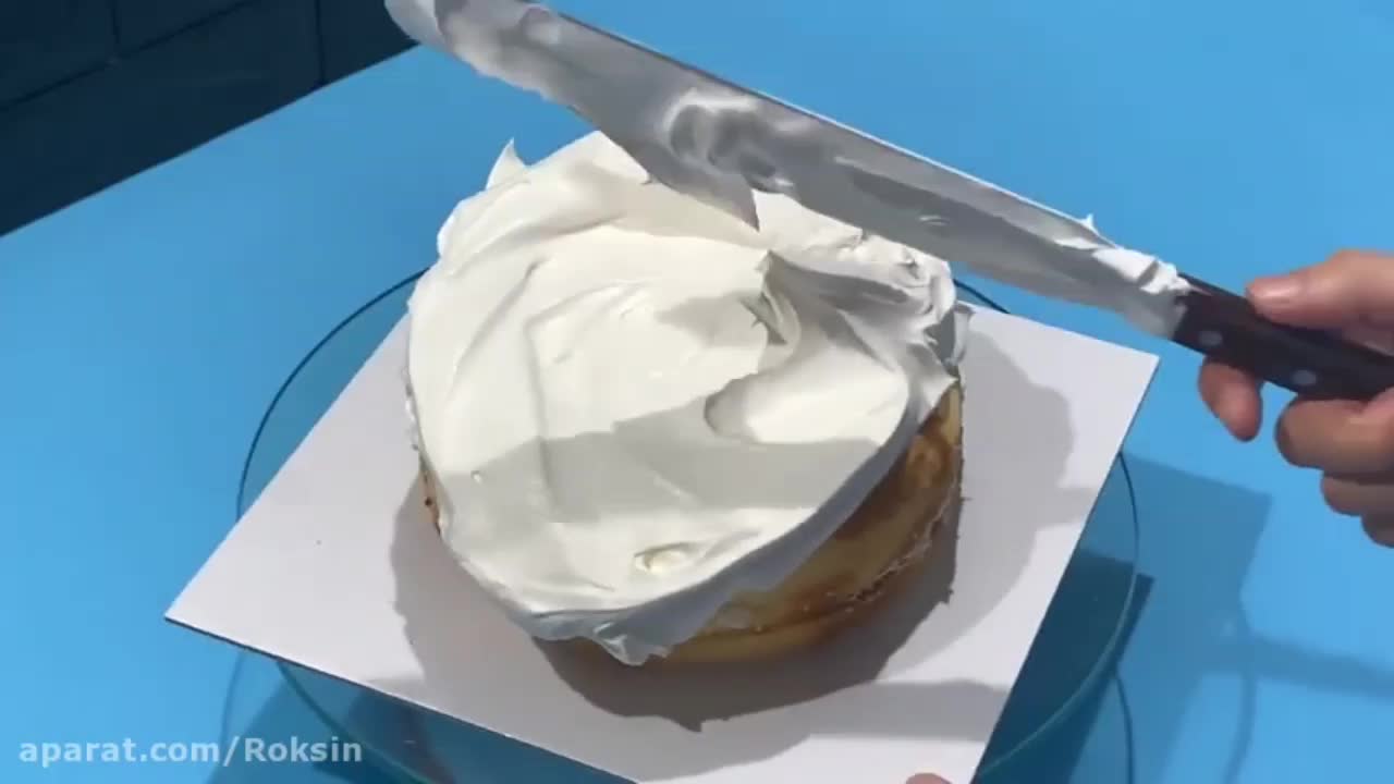 تزئین کیک ♥️