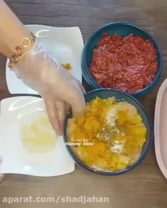 کباب دو رنگ