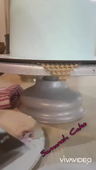 خامه کشی کیک بدون قیف (پارت۲)