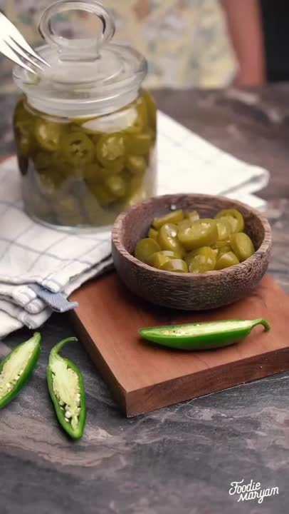 ترشی فلفل هالوپینو