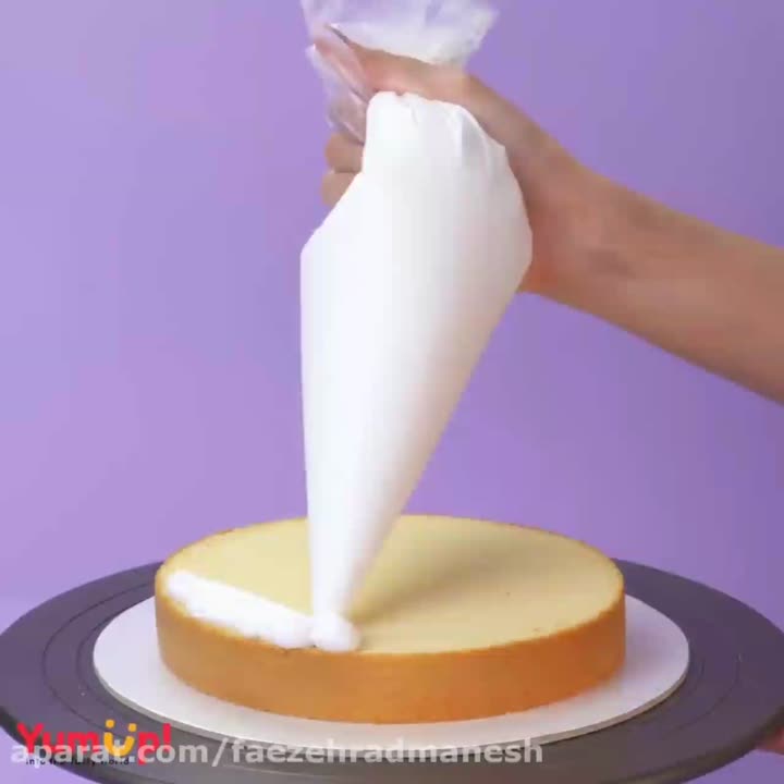 تزئین کیک لایک فراموش نشه