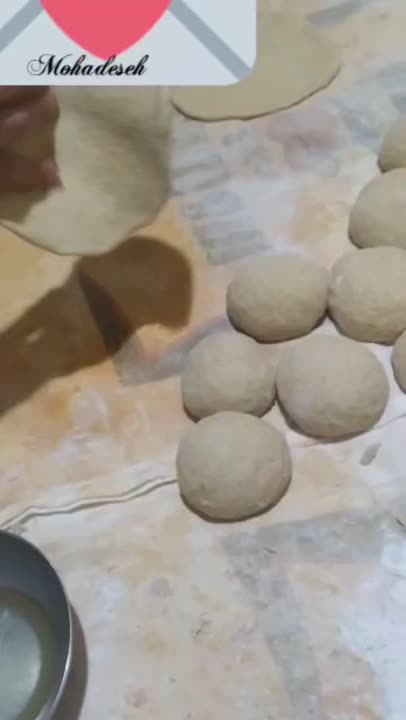 نان مخصوص محلی بوشهری.پارت ۲.