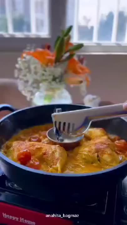 مرغ آلوی دودی