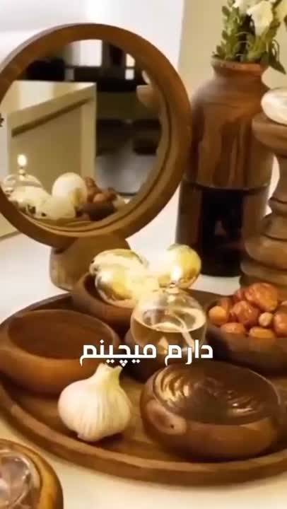دارم میچینم سفره هفت سین اما..