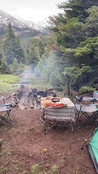 صبحانه در طبیعت ❤️?