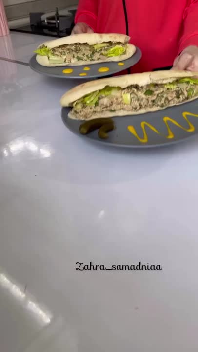 ساندویچ تن ماهی جالب ببب