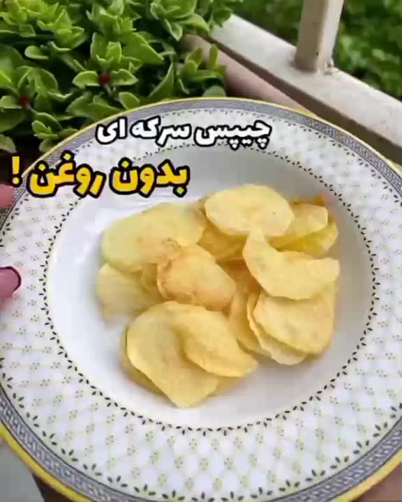 چیپس بدون روغن