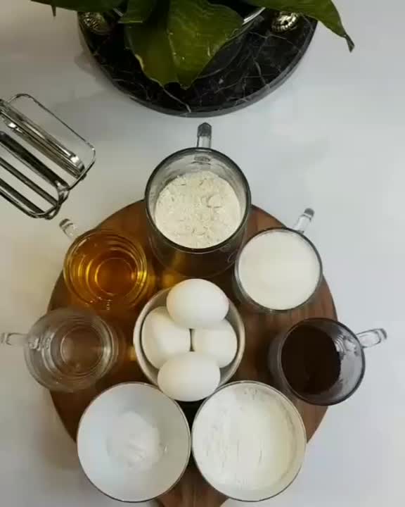 کیک شیفون شکلاتی