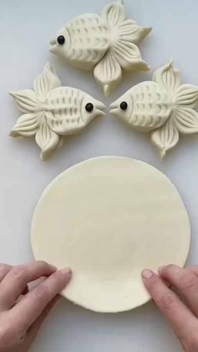 ترفند تزئین خمیر