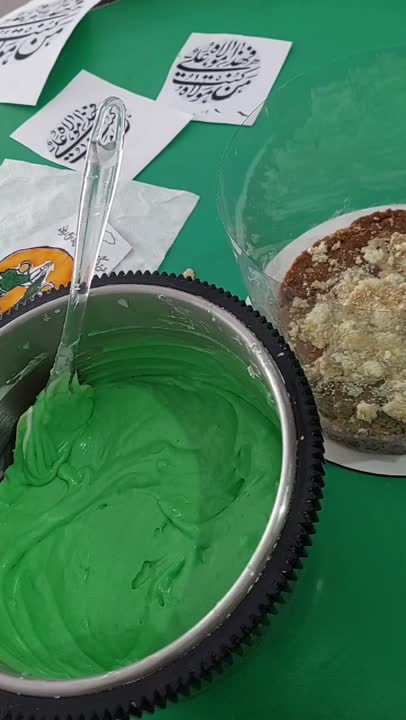 چیز کیک همراه با ژله تصویری طرح غدیرپارت دوم