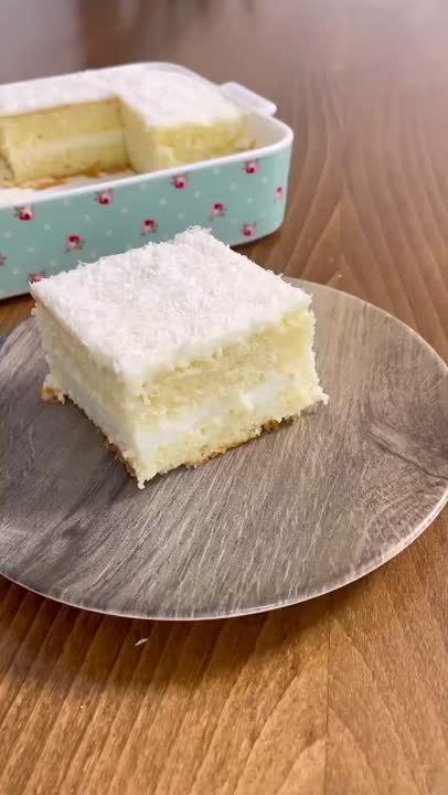 کیک کرم دار جذاب