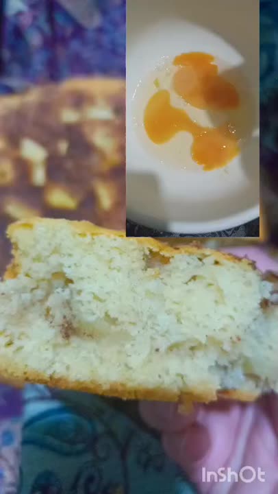 کیک سیب دارچین