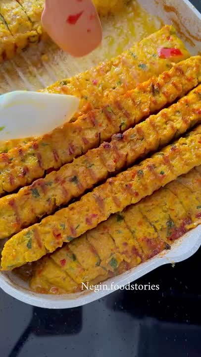 کباب تابه ای مرغ