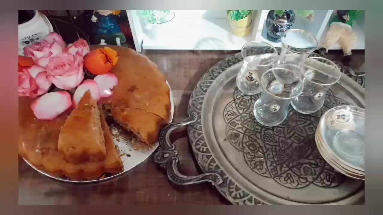 کیک هویج و گردو