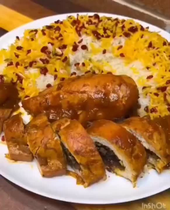 سینه مرغ شکم پر مجلسی 