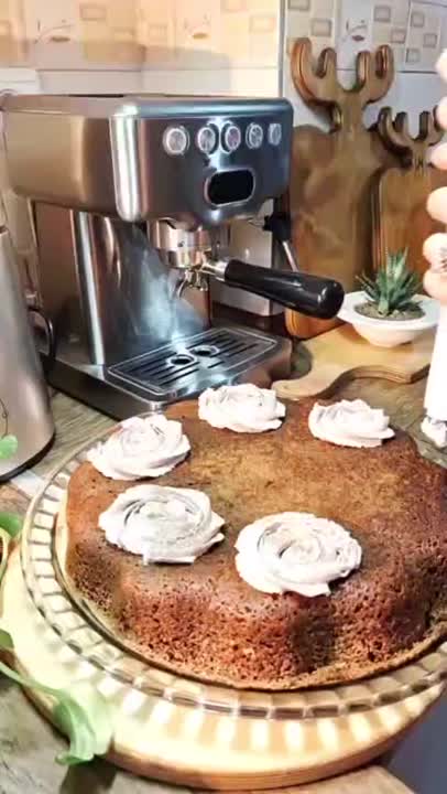 کیک موکا با پودر کیک خانگی