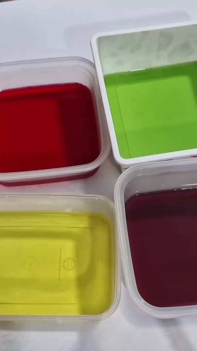 ژله با طعم های مختلف