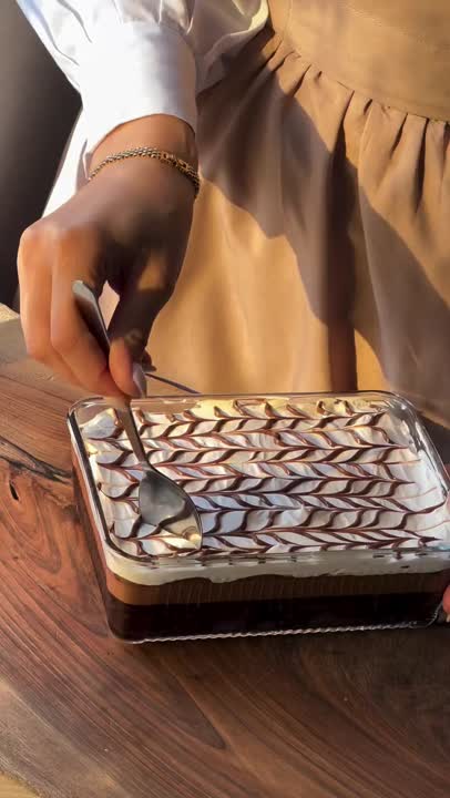 دسر موکا فول شکلاتی