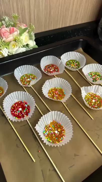 ایده آسان و زیبا برای آبنبات 