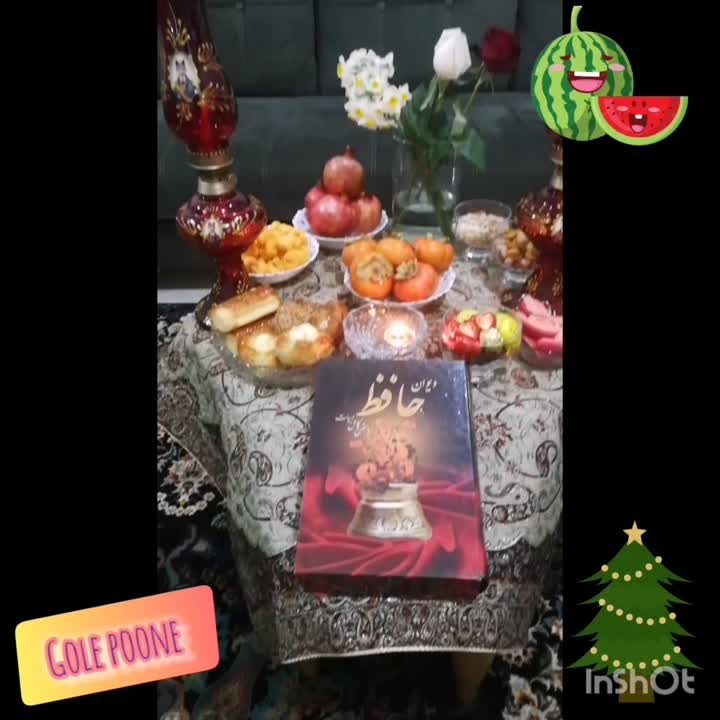 میز مینی یلدای ما