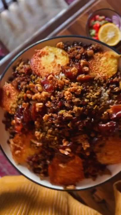 ساچمه پلو یا عدس پلو?