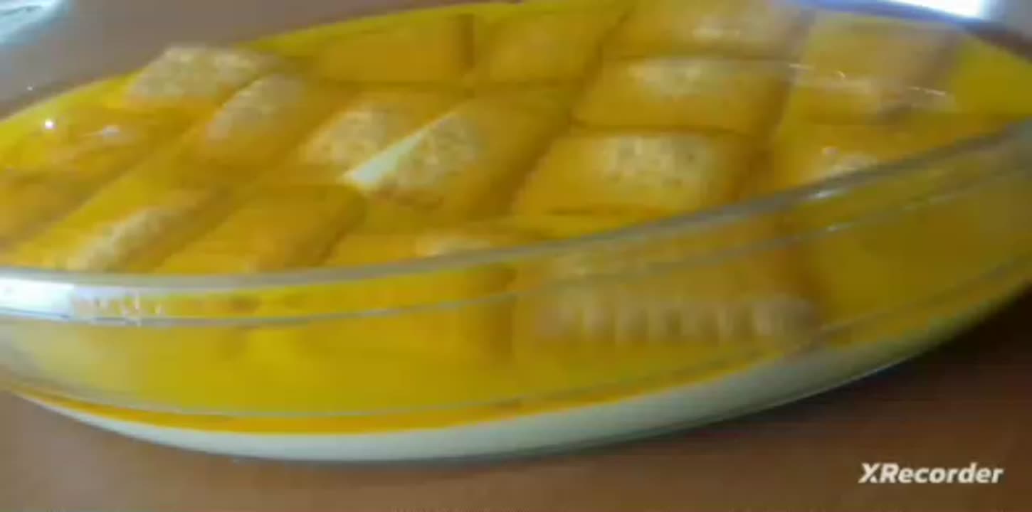 دسر زعفران با روکش ژله ??