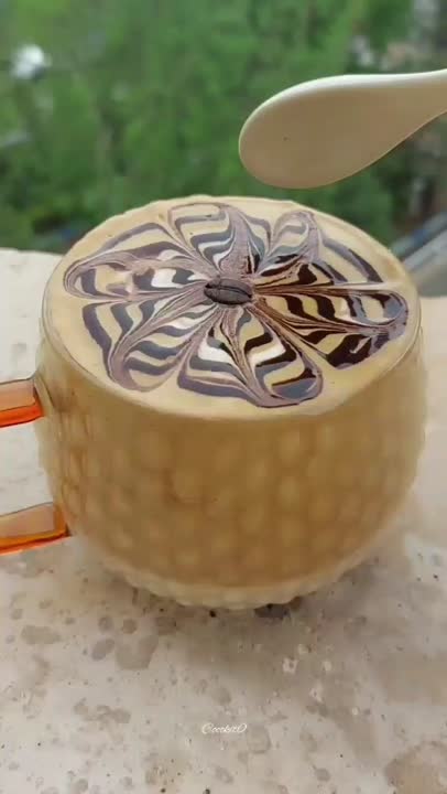 •دالگونا کافی گرم عسلی☕️•