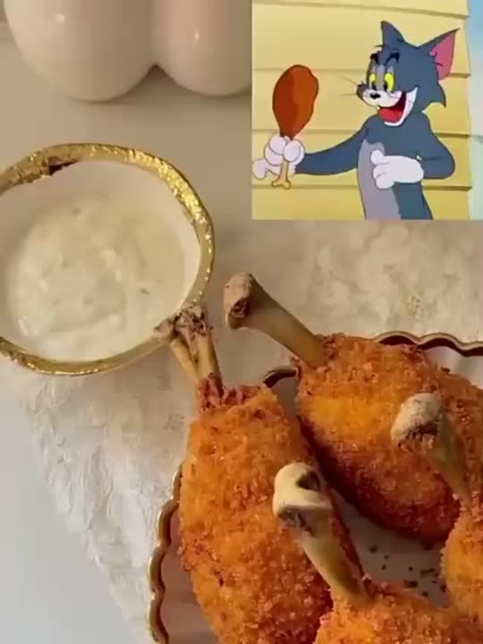 ران مرغ سوخاری