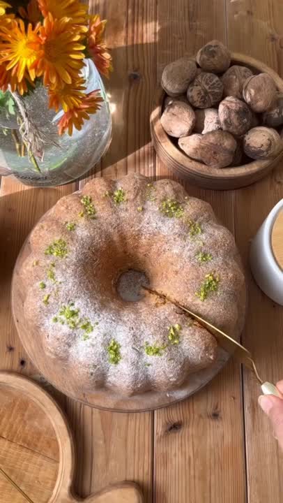 کیک هویج و گردو♡>>